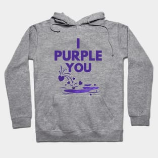 I Purple You with Heart fountain - from Whatthekpop Hoodie